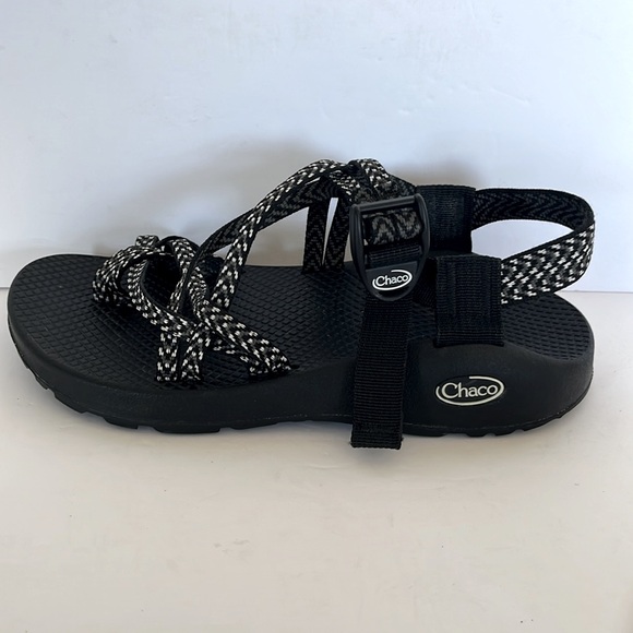 Chaco Womens Black Gray Sandals Size 7 - Picture 6 of 11